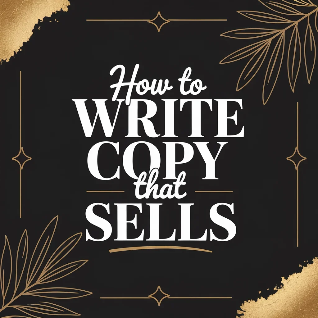How to Write Copy That Sells
