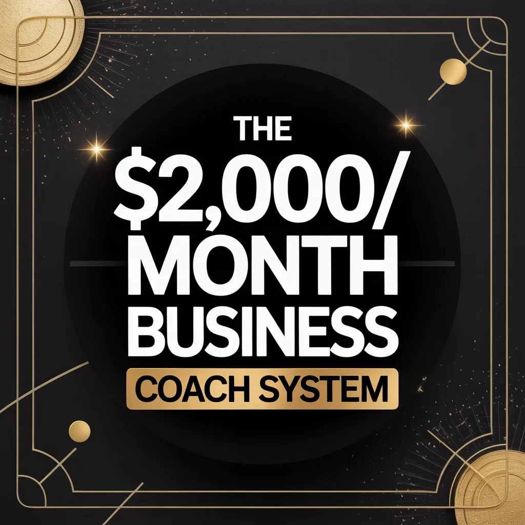 The $2,000/Month Business Coach System